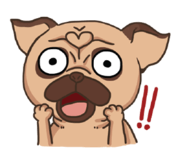 Buboo Yuyoo (Pug & Sphynx) sticker #6891081