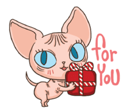 Buboo Yuyoo (Pug & Sphynx) sticker #6891101
