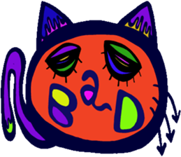 Pop and cute cats sticker #6891745