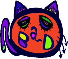 Pop and cute cats sticker #6891745