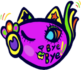 Pop and cute cats sticker #6891748