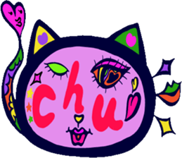 Pop and cute cats sticker #6891749