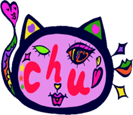 Pop and cute cats sticker #6891749