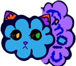 Pop and cute cats sticker #6891750