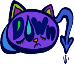 Pop and cute cats sticker #6891755