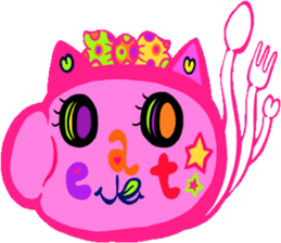 Pop and cute cats sticker #6891756