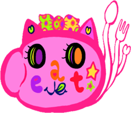 Pop and cute cats sticker #6891756