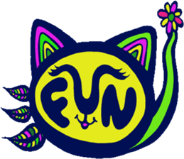 Pop and cute cats sticker #6891758