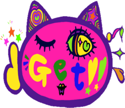 Pop and cute cats sticker #6891760