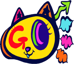 Pop and cute cats sticker #6891761