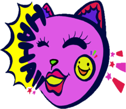 Pop and cute cats sticker #6891762