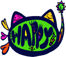 Pop and cute cats sticker #6891763