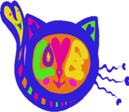 Pop and cute cats sticker #6891767