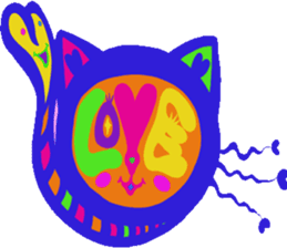 Pop and cute cats sticker #6891767