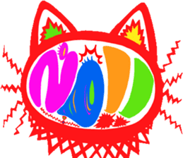 Pop and cute cats sticker #6891771