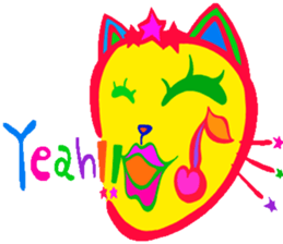 Pop and cute cats sticker #6891782