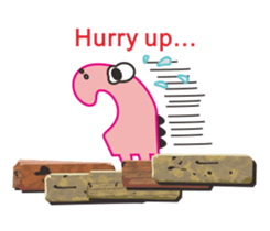 Funny monster sticker #6891784