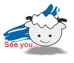 Funny monster sticker #6891789