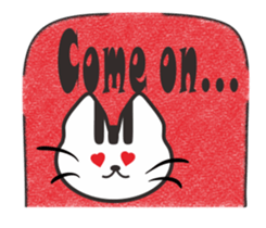 Funny monster sticker #6891797