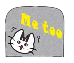 Funny monster sticker #6891816