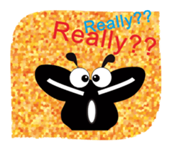 Funny monster sticker #6891820