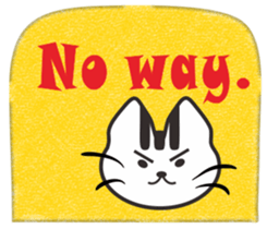 Funny monster sticker #6891822