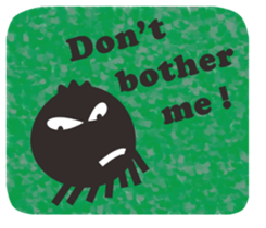 Funny monster sticker #6891823