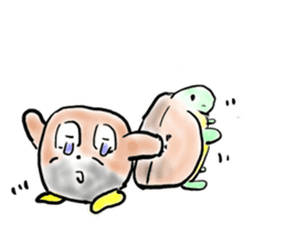 Every day of a tortoise English sticker #6892052