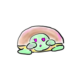 Every day of a tortoise English sticker #6892061