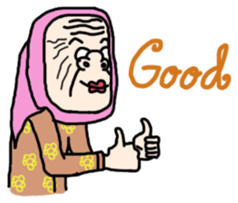 Grumpy Grandma sticker #6892227