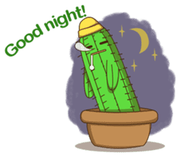 Yellow Capped Cactus sticker #6892289