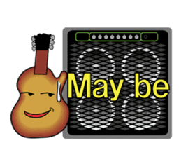 Guitar and Amp for Rock Guitarist. sticker #6892418