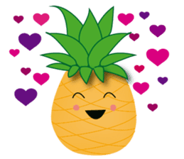 Cute Pineapples sticker #6892948