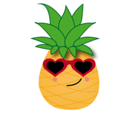 Cute Pineapples sticker #6892951