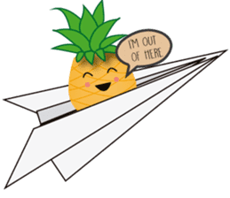 Cute Pineapples sticker #6892964