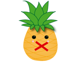 Cute Pineapples sticker #6892966
