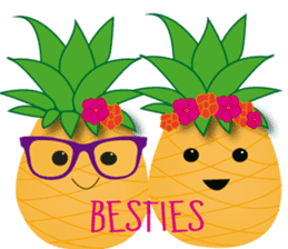 Cute Pineapples sticker #6892973
