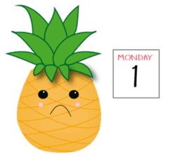 Cute Pineapples sticker #6892976
