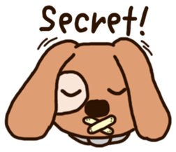 Spot the Pretty Puppy sticker #6893092