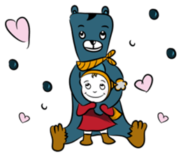 Coco and Blue Bear sticker #6894072