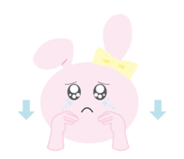 Sokubaku-love-rabbit sticker #6894348