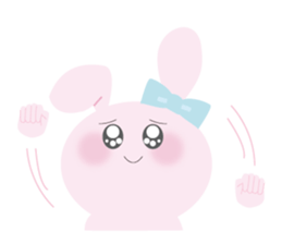 Sokubaku-love-rabbit sticker #6894349