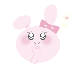 Sokubaku-love-rabbit sticker #6894350
