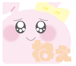 Sokubaku-love-rabbit sticker #6894357