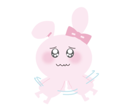 Sokubaku-love-rabbit sticker #6894364