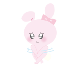 Sokubaku-love-rabbit sticker #6894367