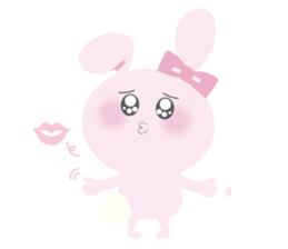 Sokubaku-love-rabbit sticker #6894382