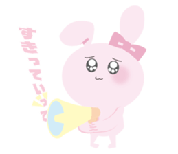 Sokubaku-love-rabbit sticker #6894383