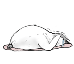 Little penguin by 154 sticker #6894471