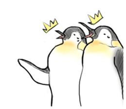 Little penguin by 154 sticker #6894474
